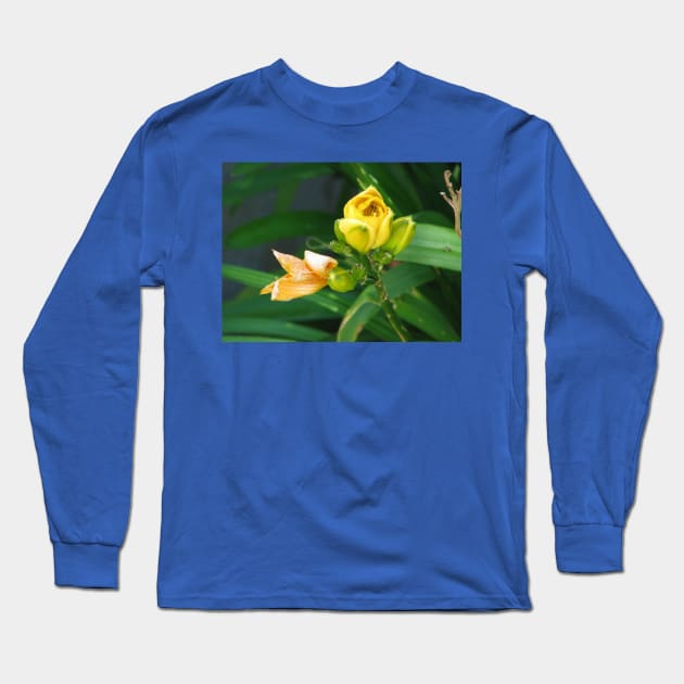 Those blooming flowers Long Sleeve T-Shirt by FriendlyComputerHelp